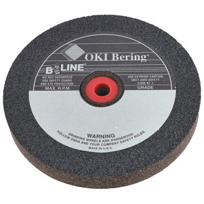Straight Resinoid Wheel, 6 in Dia., 3/4 in Thick, 1 in Arbor, Fine Grit