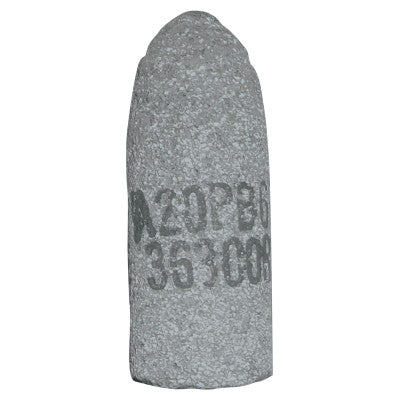 Cones and Plugs, 1" Dia, 3" Thick, 3/8-24" Arbor, 24 Grit, T16