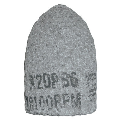 Cones and Plugs, 2" Dia, 3" Thick, 5/8-11" Arbor, 24 Grit, T16