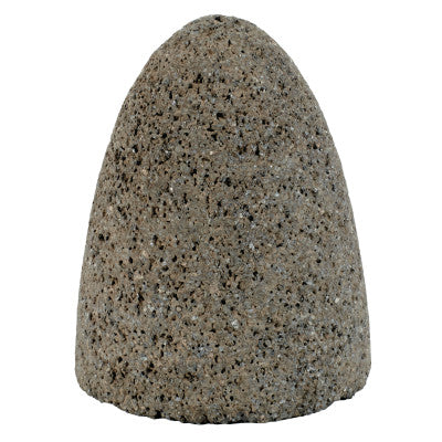 Cones and Plugs, 3" Dia, 3" Thick, 5/8-11" Arbor, 24 Grit, T18R