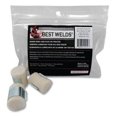 BW LUBE PADS/PLAIN INCLUDES CLIP  6 EA/PK