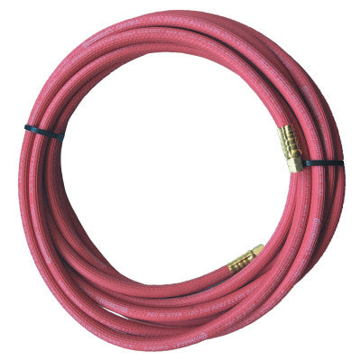 Grade R Red Single Line Welding Hose Kit with AA Fittings, 3/16 in, 25 ft