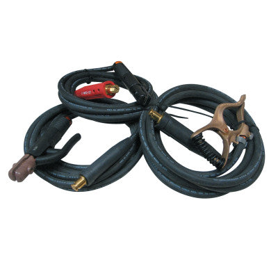 Welding Cable with Foot Markings, 0.08" Insulation, 4/0 AWG, 25 ft, Black