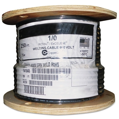 1/0AWG 25' CUT COILED TIED