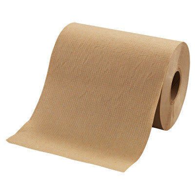Hardwound Roll Towels, 8" x 350ft, Brown